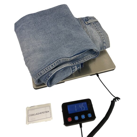 Zara Womens Long Denim Maxi Skirt Small Midi Waist Blue Front Slit 3660/090 NWT - Picture 15 of 15